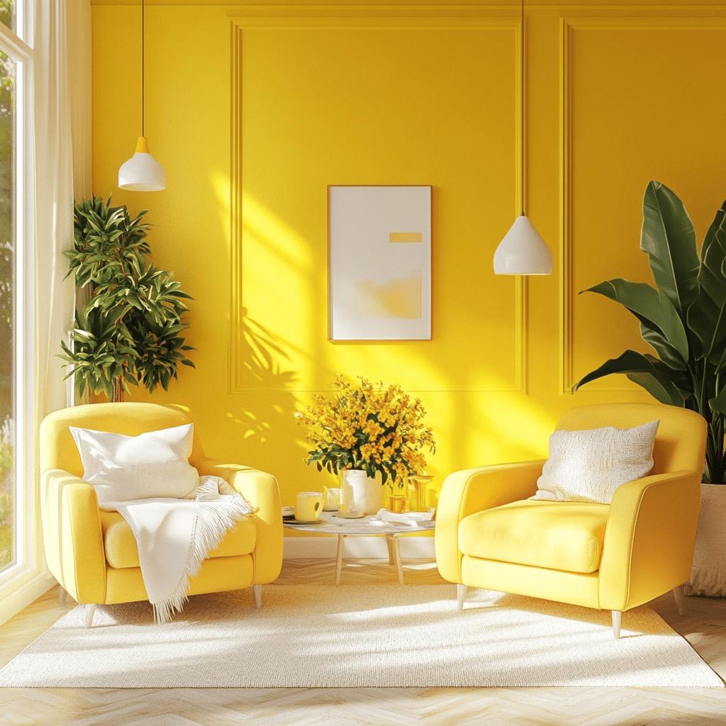 Inspire-se com 15 Quartos Amarelos para Criar um Ambiente Vibrante e Aconchegante 6 15 Ideias Deslumbrantes de Quartos Amarelos para um Visual Vibrante