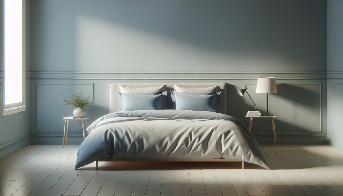 Dicas para Otimizar seu Sono com a Decoração do Quarto e Escolha do Colchão 2 Imagem que ilustra um ambiente de dormir bem projetado, refletindo um espaço relaxante e confortável.