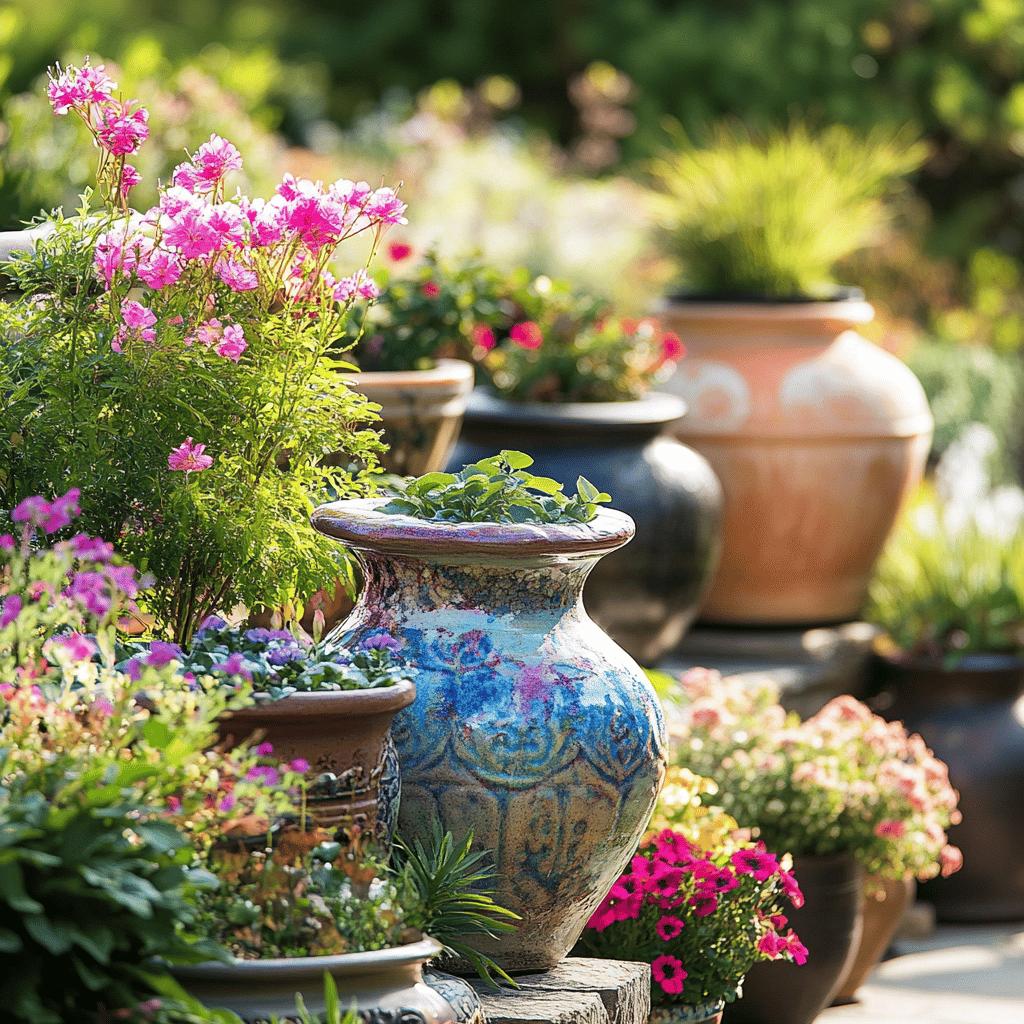 Dicas Práticas para Criar um Jardim de Vasos Atraente 4 9 Segredos para Compor um Jardim de Vasos