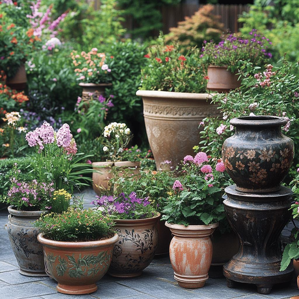 Dicas Práticas para Criar um Jardim de Vasos Atraente 6 9 Segredos para Compor um Jardim de Vasos