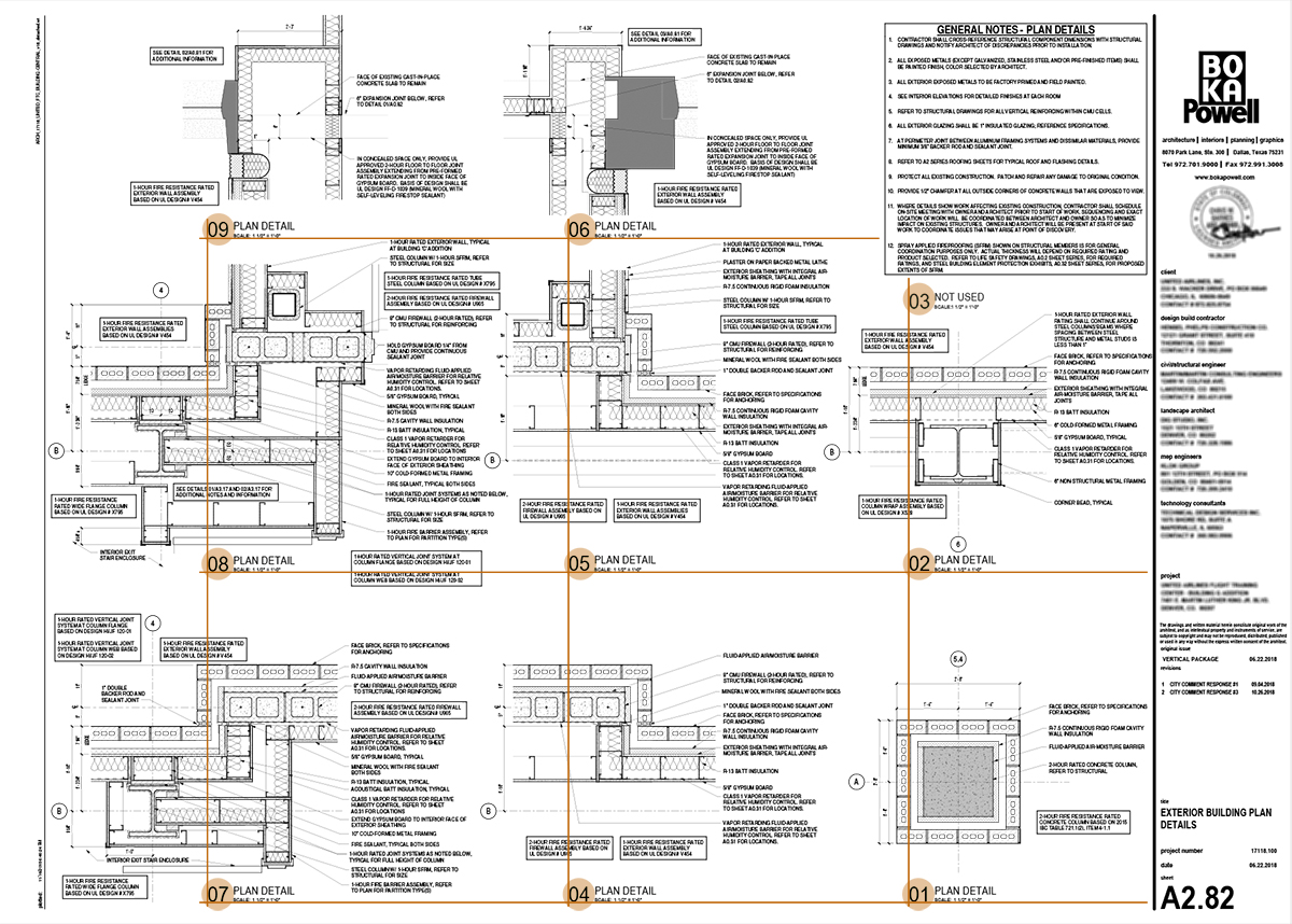 Explorando a Estrutura dos Blocos de Título na Arquitetura Gráfica 5 Exemplo de título de bloco de desenho.