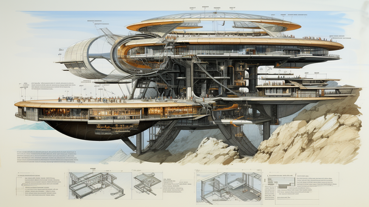 Design Delegado na Arquitetura: Como Implementar Eficazmente Essa Abordagem 5 Desenhos de projeto da Star Base - Assistência ao Design