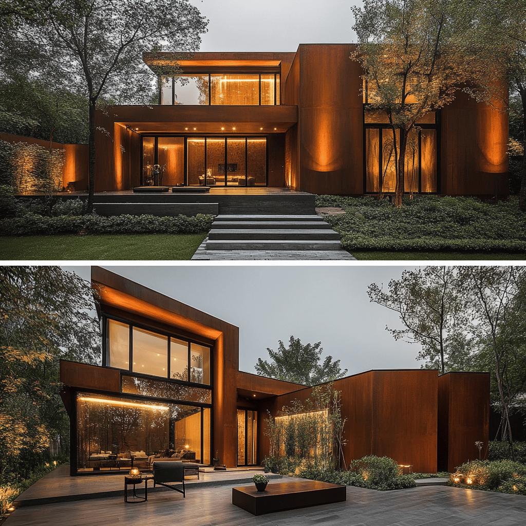 70 Ideias Imperdíveis para Usar Aço Corten na Decoração