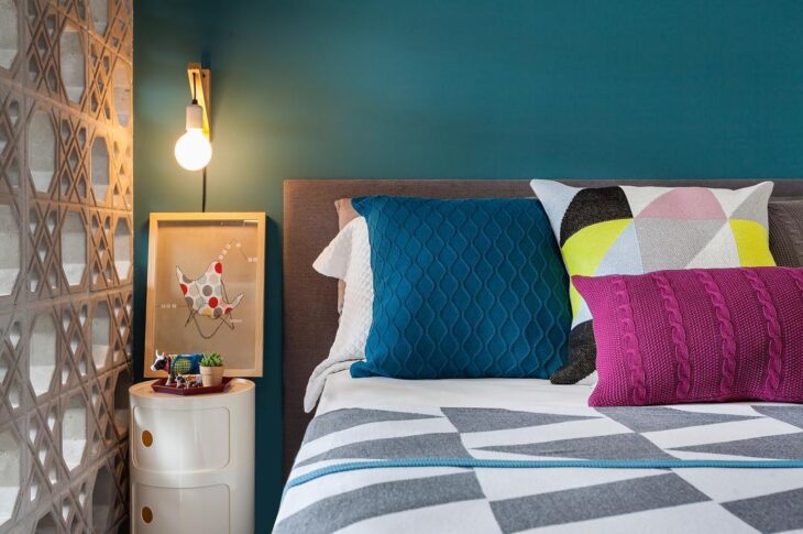 Decore sua Casa com Estilo Usando Azul Petróleo 5 UMA COR ELEGANTE PARA O QUARTO