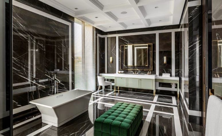 Inspirações para Criar Banheiros de Luxo e Transformar Seu Espaço 3 Foto de banheiro de luxo 1 - 1