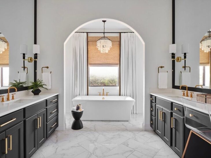Inspirações para Criar Banheiros de Luxo e Transformar Seu Espaço 1 Foto de banheiro de luxo 6 - 6