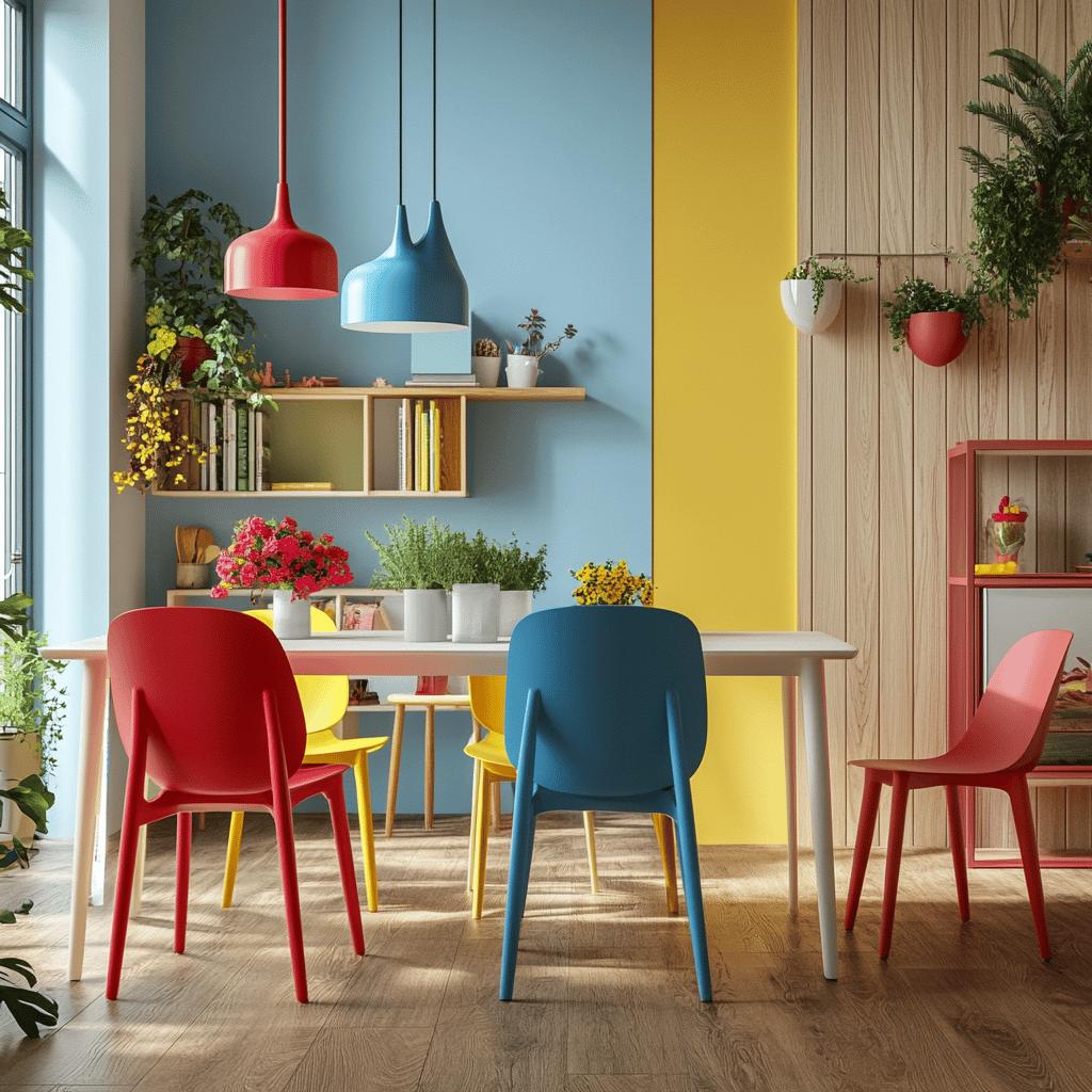 Inspirações de Cadeiras Coloridas para Transformar o Ambiente da Sua Casa 8 Cadeiras coloridas: 65 inspirações para alegrar seu lar