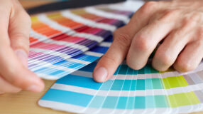 Imagem de combinação de cores.