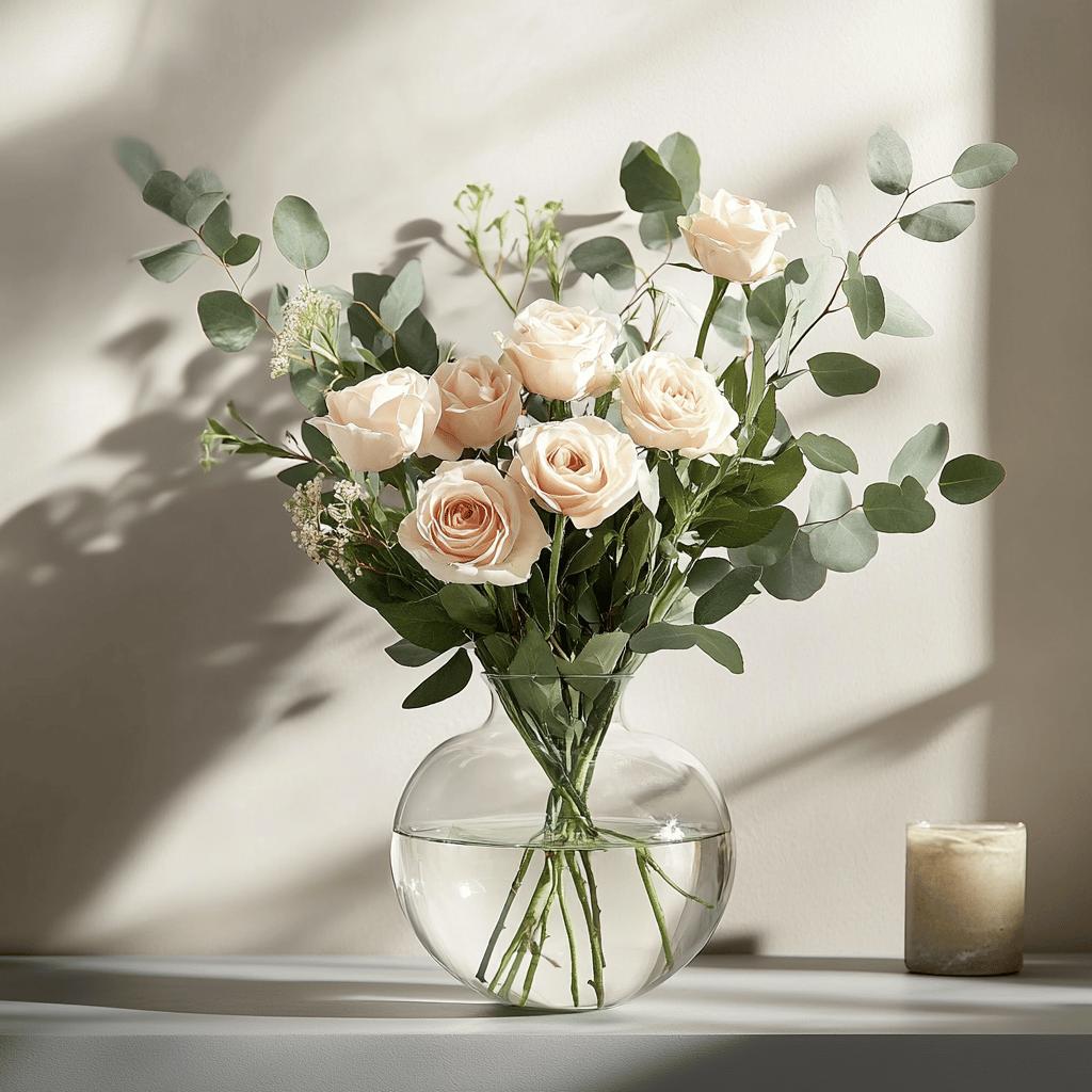 Incorporando Acentos Florais Minimalistas na Decoração do Seu Lar 1 Como Adicionar Acentos Florais Minimalistas e Sofisticados na Decoração da Sua Casa