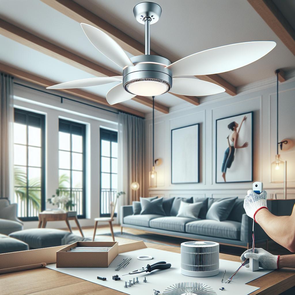 As 7 Melhores Dicas para Instalar seu Ventilador de Teto 2 https://www.tuacasa.com.br/como-instalar-ventilador-de-teto/
