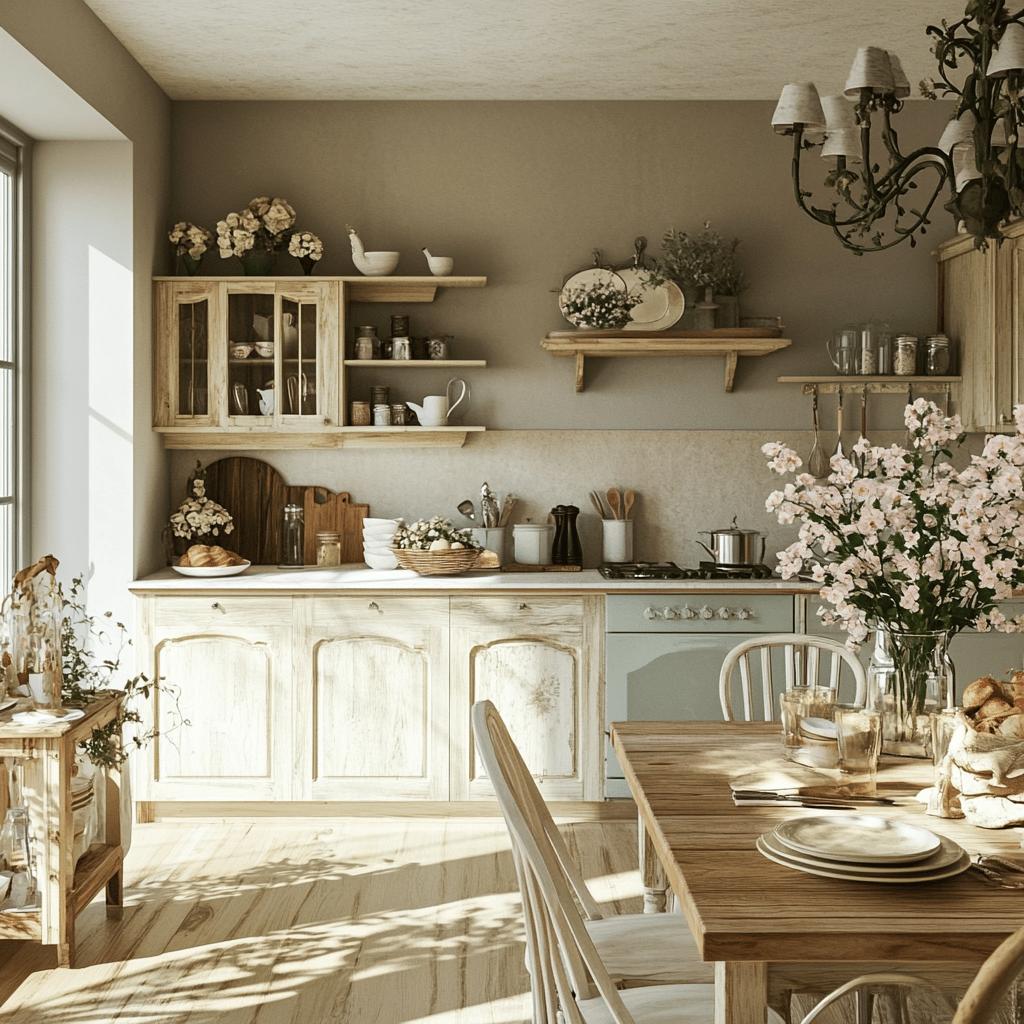 Ideias de Decoração Provençal para Criar um Ambiente Clássico e Romântico 6 Cozinha Provençal: 75 Decorações para um Ambiente Clássico e Romântico
