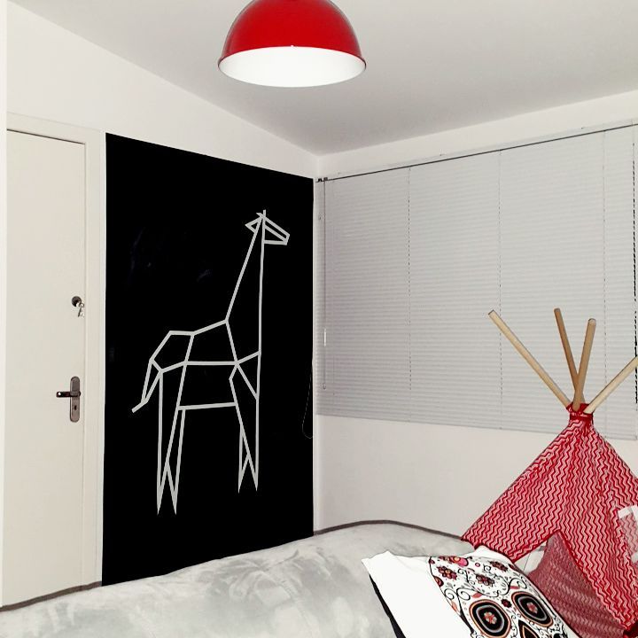 Uma decoração em zigue-zague fácil de fazer