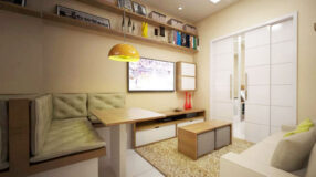 Seis opções de bancos de tambor para embelezar a sua casa 9 Decoração de sala pequena com pouco investimento.