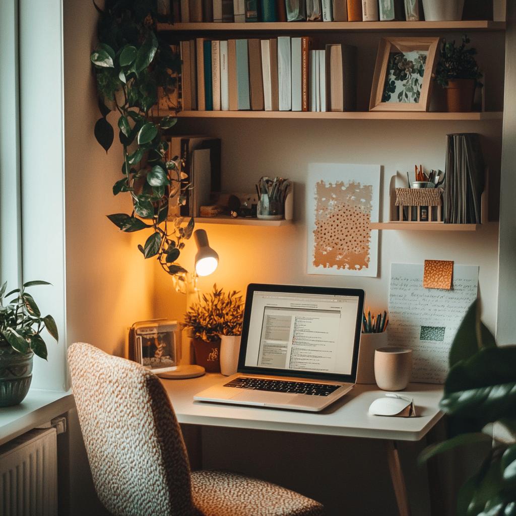 Dicas práticas para otimizar um pequeno escritório em casa 2 Escritório pequeno: 80 ideias para adaptar ao seu espaço