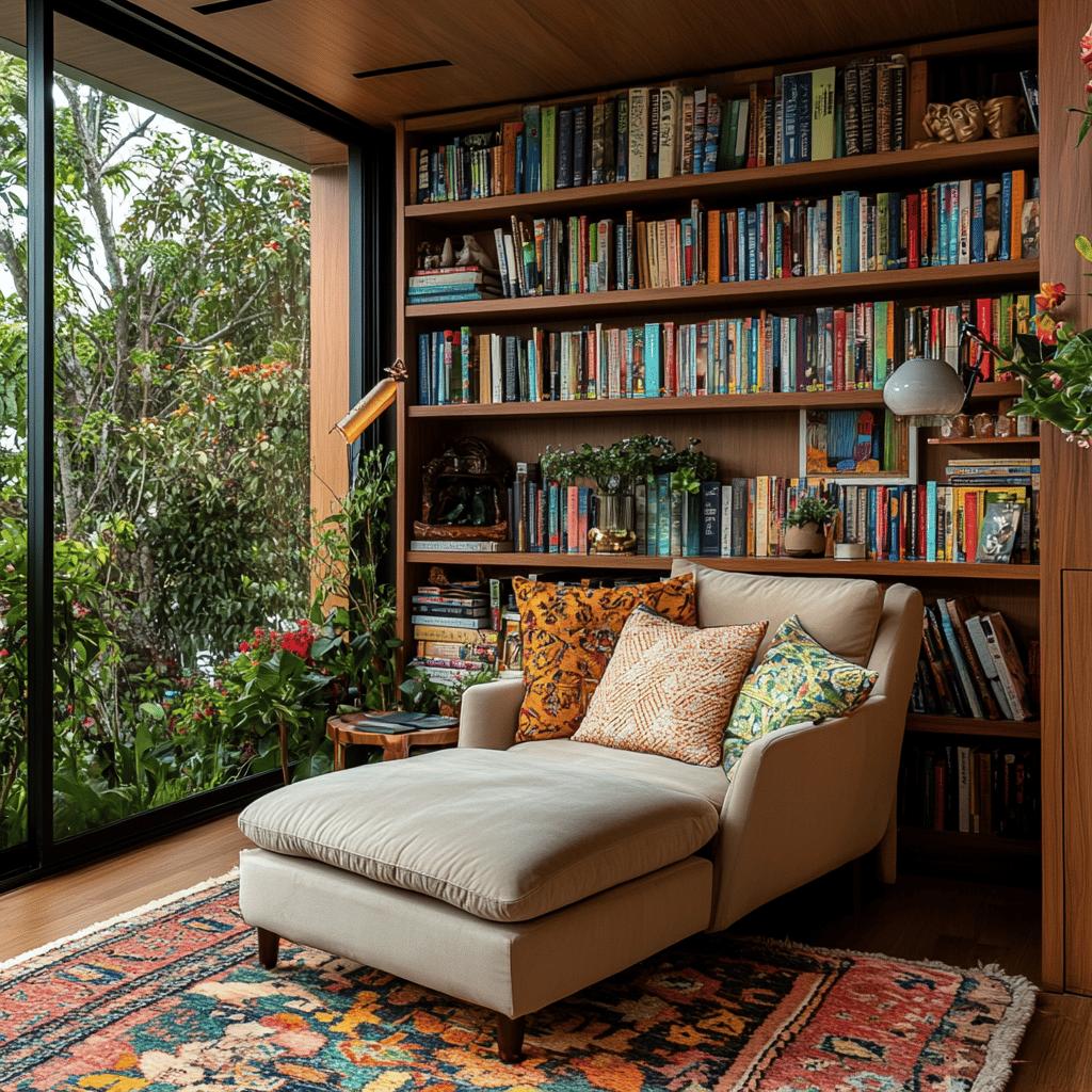 Cantinhos de Leitura em Casa: Ideias Aconchegantes para Decorar com Livros 4 Cantinhos de Leitura em Casa: Ideias Aconchegantes para Decorar com Livros