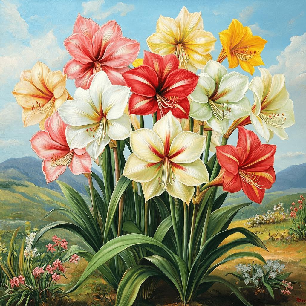 Como Cuidar da Floração de Amarílis em Seu Jardim 4 Floração de Amarílis