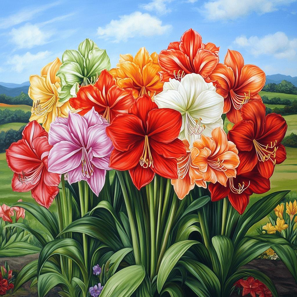Como Cuidar da Floração de Amarílis em Seu Jardim 8 Floração de Amarílis