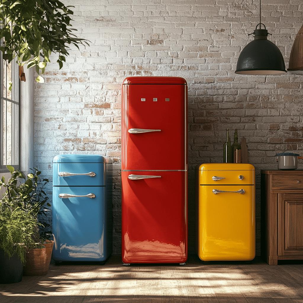 Inspirações e modelos encantadores de geladeiras retrô para sua cozinha 2 Geladeira retrô: 20 ideias maravilhosas e modelos para comprar