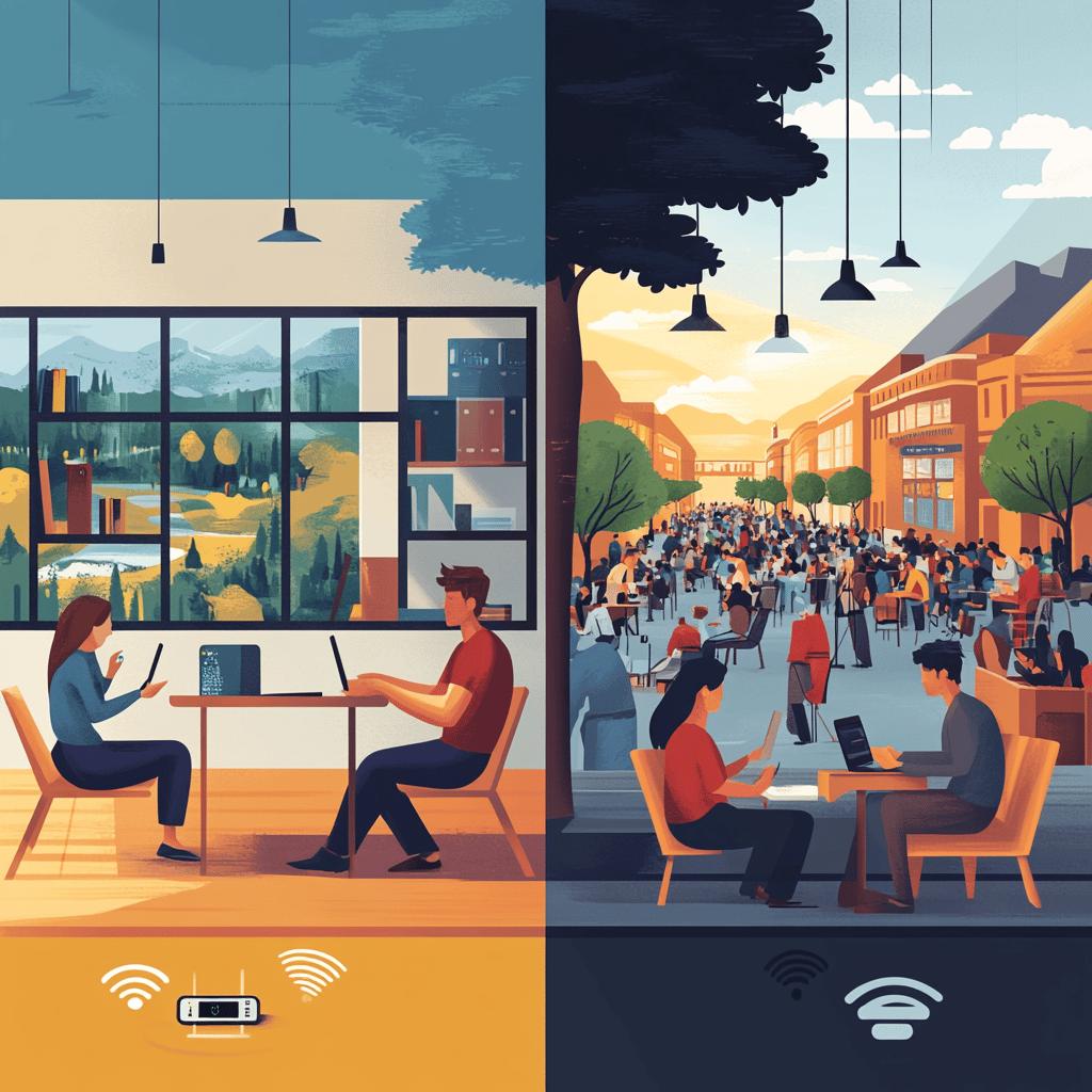 Comparação das Velocidades de Wi-Fi em Hotspots Turísticos e Redes Residenciais 3 Análise Comparativa: Velocidades de Wi-Fi em Hotspots Turísticos vs sua Rede Residencial