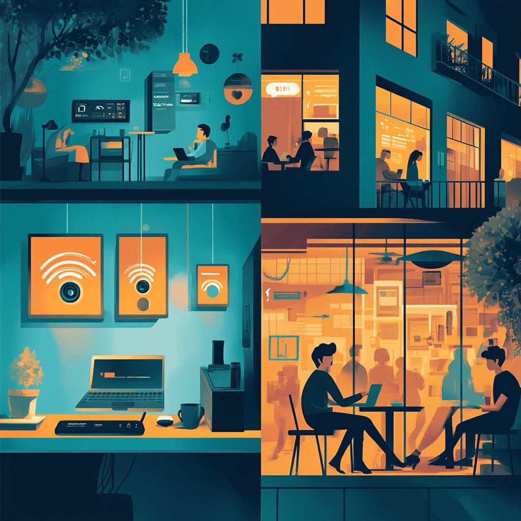 Comparação das Velocidades de Wi-Fi em Hotspots Turísticos e Redes Residenciais 6 Análise Comparativa: Velocidades de Wi-Fi em Hotspots Turísticos vs sua Rede Residencial