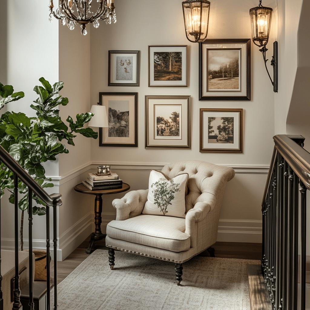15 Maneiras de Decorar sua Escada para Transformar o Estilo do Seu Lar 6 15 Ideias de Landing de Escadas para Estilizar seu Lar