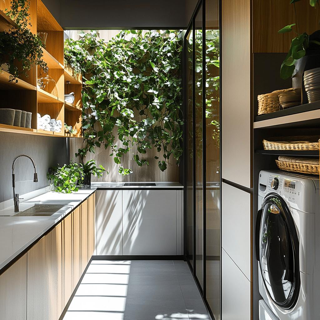 Alternativas Efetivas para Dividir a Cozinha da Lavanderia 2 6 Ideias Práticas para Separar a Cozinha da Lavanderia