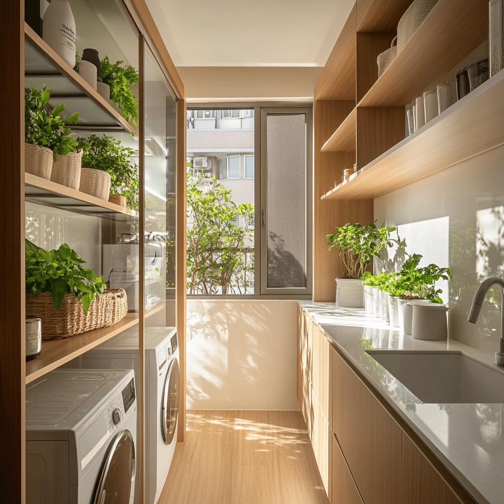 Alternativas Efetivas para Dividir a Cozinha da Lavanderia 4 6 Ideias Práticas para Separar a Cozinha da Lavanderia