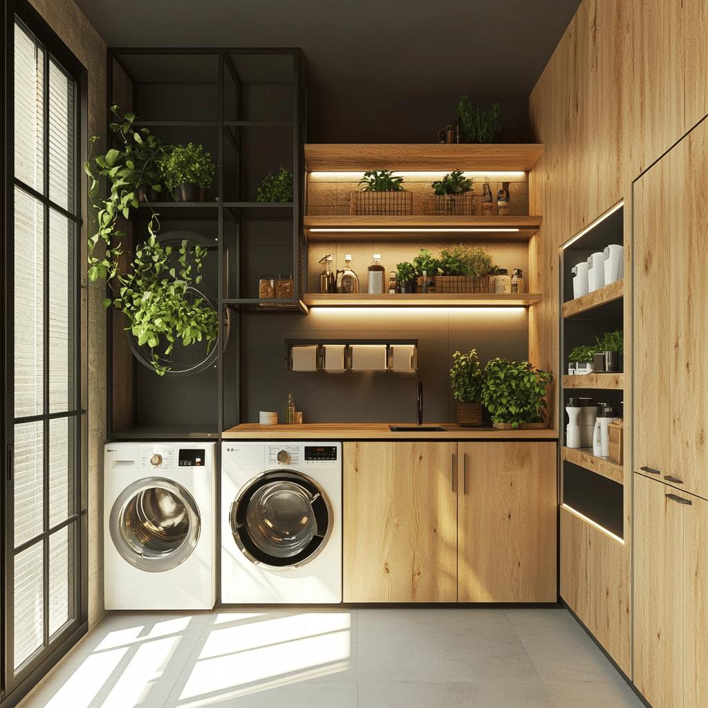 Alternativas Efetivas para Dividir a Cozinha da Lavanderia 6 6 Ideias Práticas para Separar a Cozinha da Lavanderia