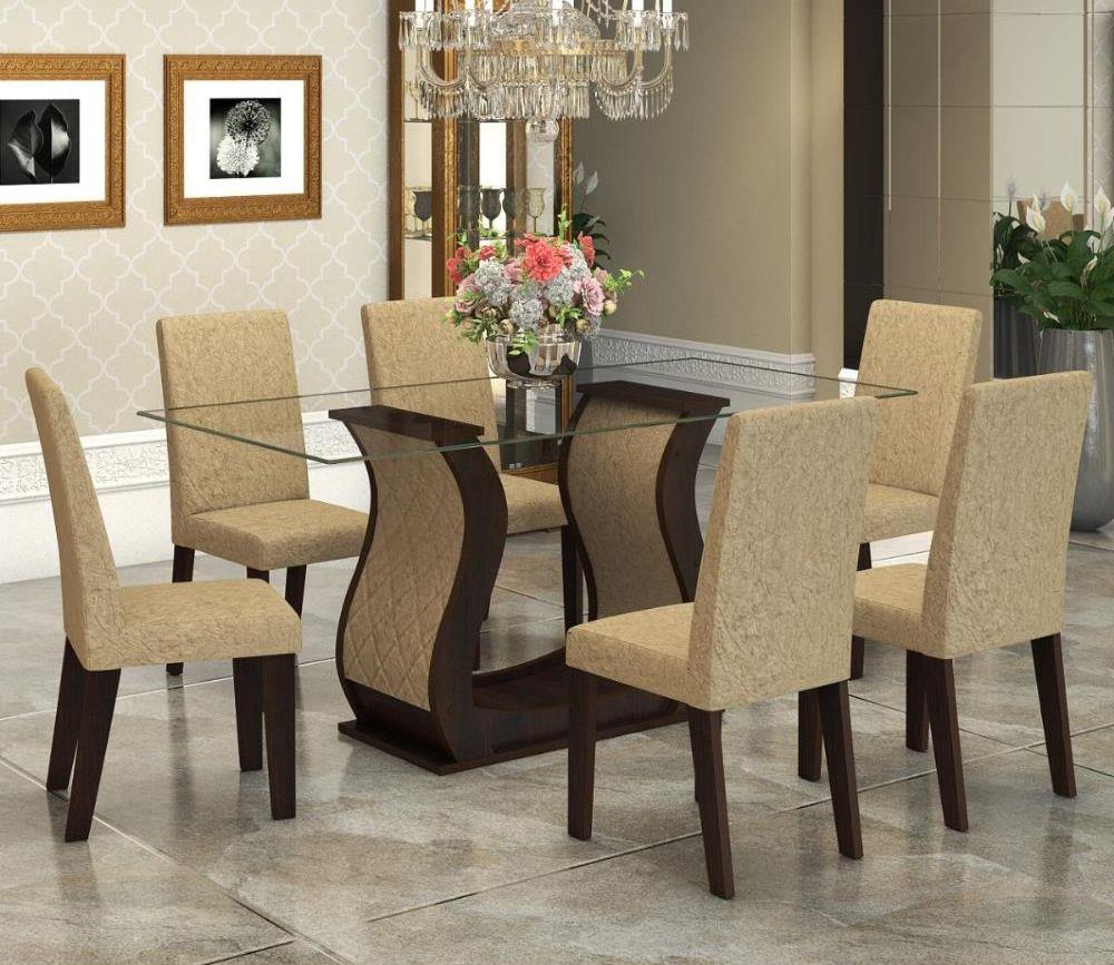 Sugestões de Mesas de Jantar de Vidro para Valorizar Seu Ambiente 1 Foto de mesa de jantar de vidro 5 - 5