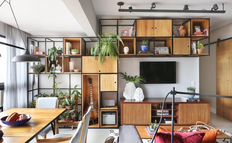 Ideias práticas para organizar nichos na sala e sugestões de locais para compra 3 Nichos para sala são perfeitos para organizar itens decorativos.
