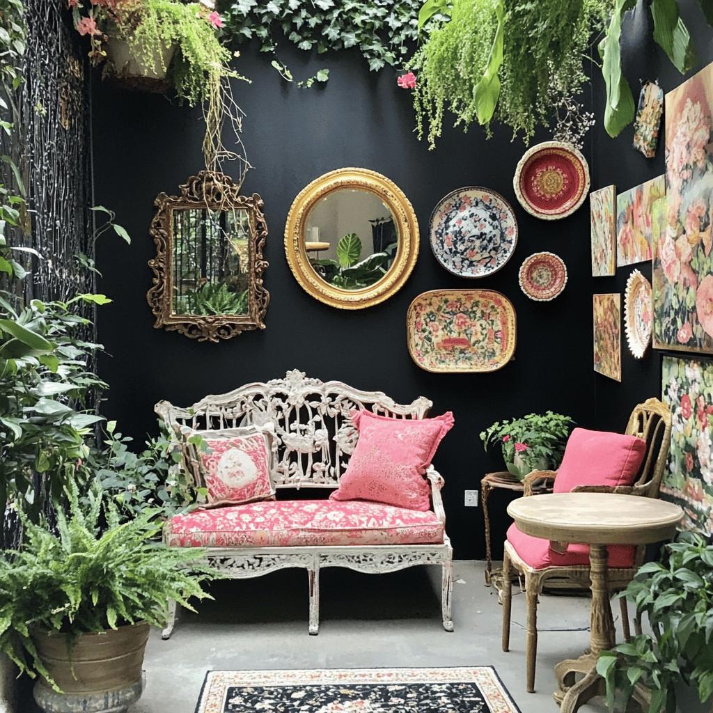 Explorando a Decoração com Parede Preta 6 Parede Preta: Como Ousar na Decoração do seu Ambiente