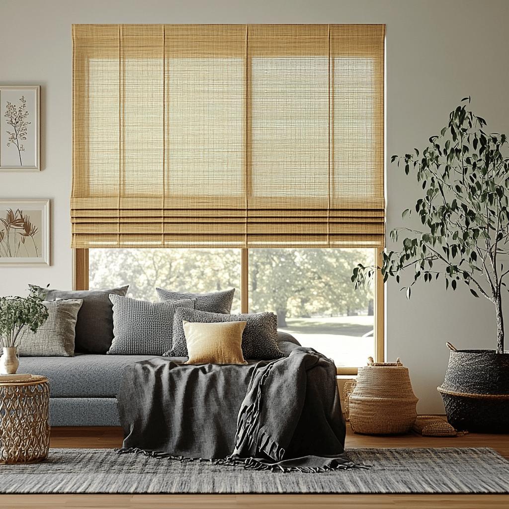Persianas Romanas: Como Aliar Funcionalidade e Estética na Sua Decoração 2 Persianas Romanas: Praticidade e Estilo para Sua Decoração
