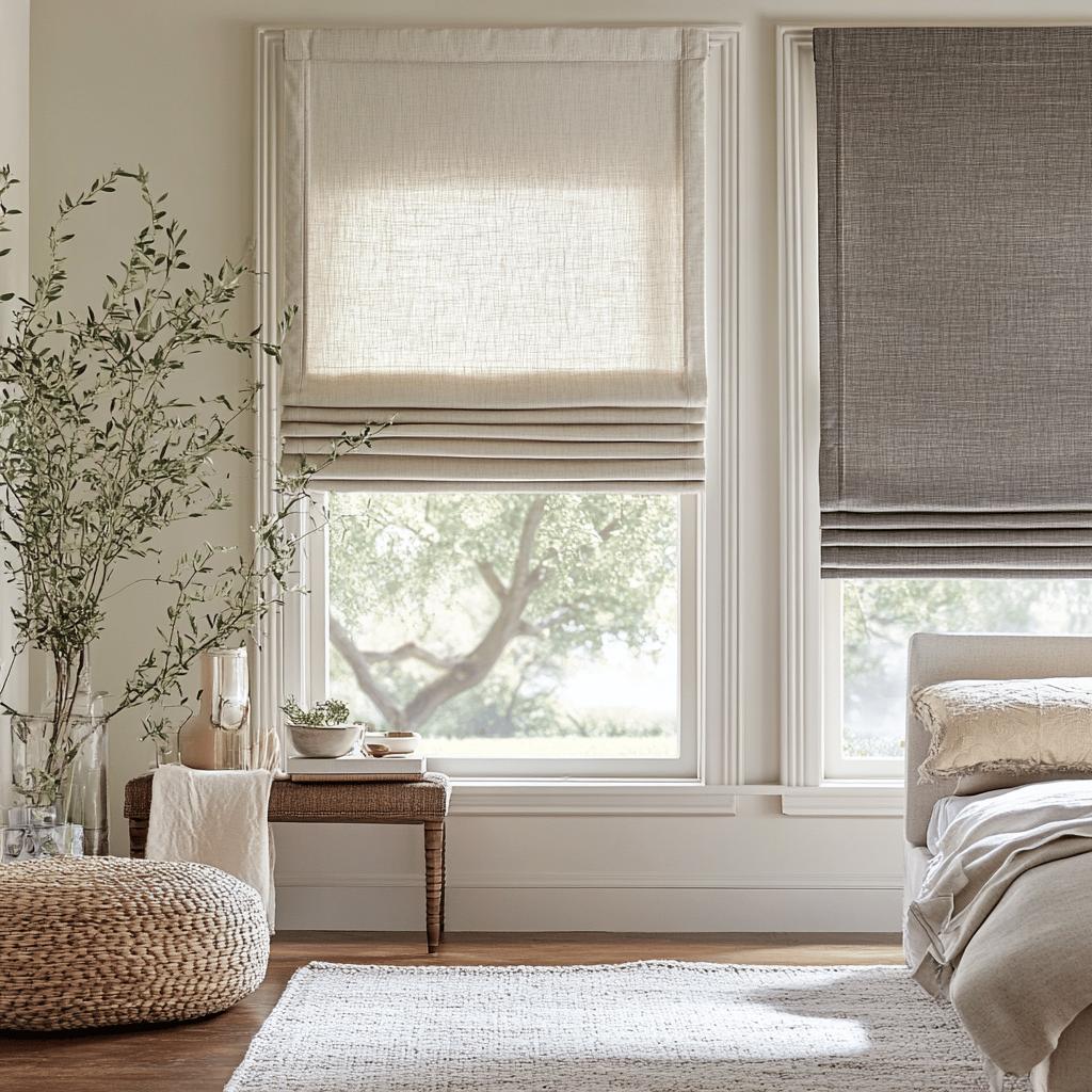 Persianas Romanas: Como Aliar Funcionalidade e Estética na Sua Decoração 6 Persianas Romanas: Praticidade e Estilo para Sua Decoração