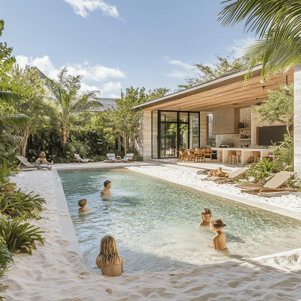 Ideias criativas para construir uma piscina de areia perfeita em sua casa 2 20 Ideias para ter a sua própria Piscina de Areia