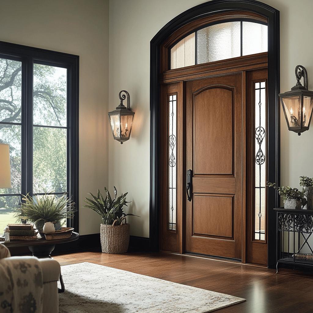 Ideias criativas para portas de sala que vão te inspirar 6 Portas para Sala: 60 Ideias Incríveis para se Inspirar