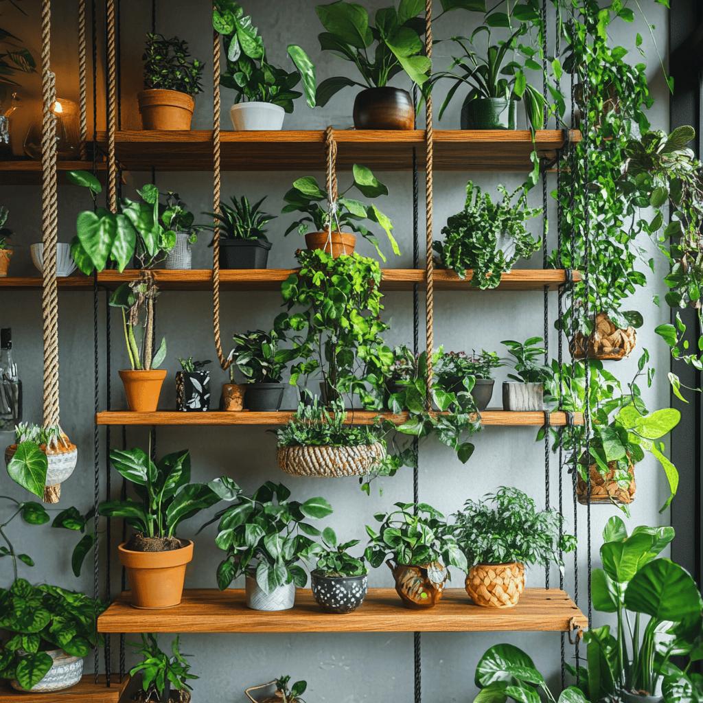 Ideias e Tutoriais para Criar Prateleiras Verdes em sua Casa 2 Prateleiras para Plantas: 20 Idéias e Tutoriais para Encher a Vida de Verde