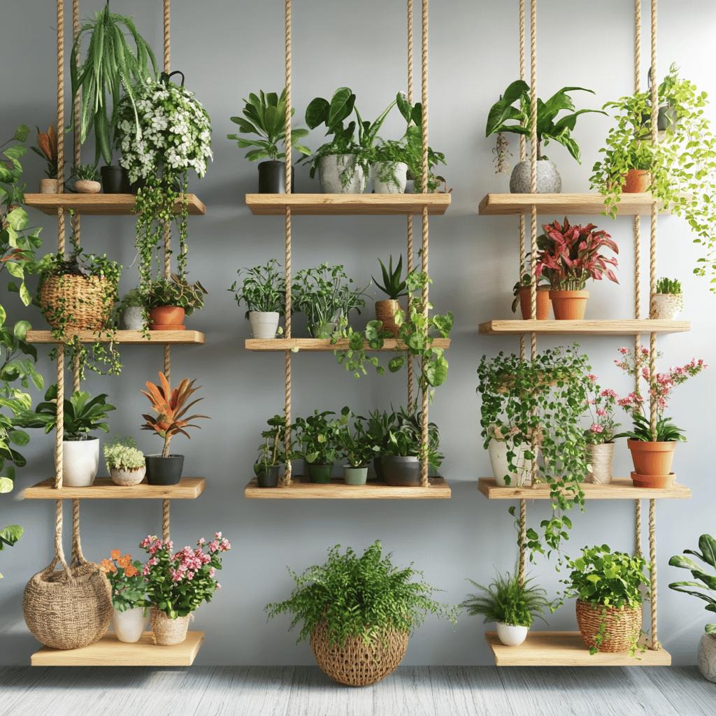 Ideias e Tutoriais para Criar Prateleiras Verdes em sua Casa 4 Prateleiras para Plantas: 20 Idéias e Tutoriais para Encher a Vida de Verde