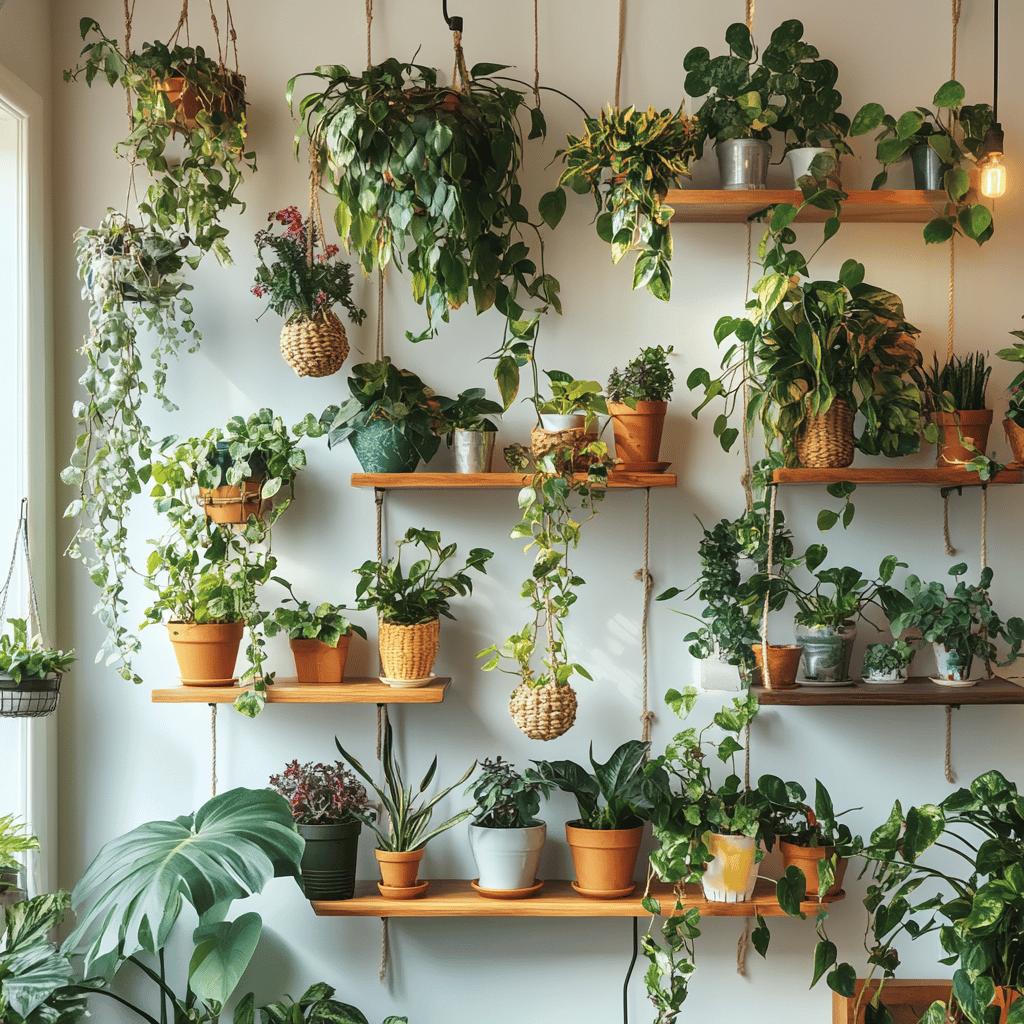 Ideias e Tutoriais para Criar Prateleiras Verdes em sua Casa 8 Prateleiras para Plantas: 20 Idéias e Tutoriais para Encher a Vida de Verde