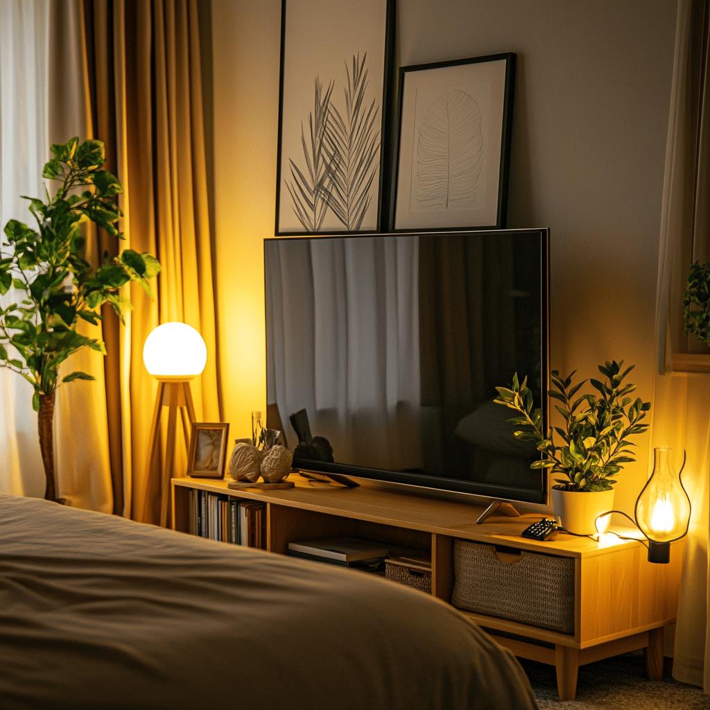 Ideias de Rack para Quarto que Elevam o Estilo do Ambiente 4 28 Ideias de Rack para Quarto para Dar Charme ao Ambiente