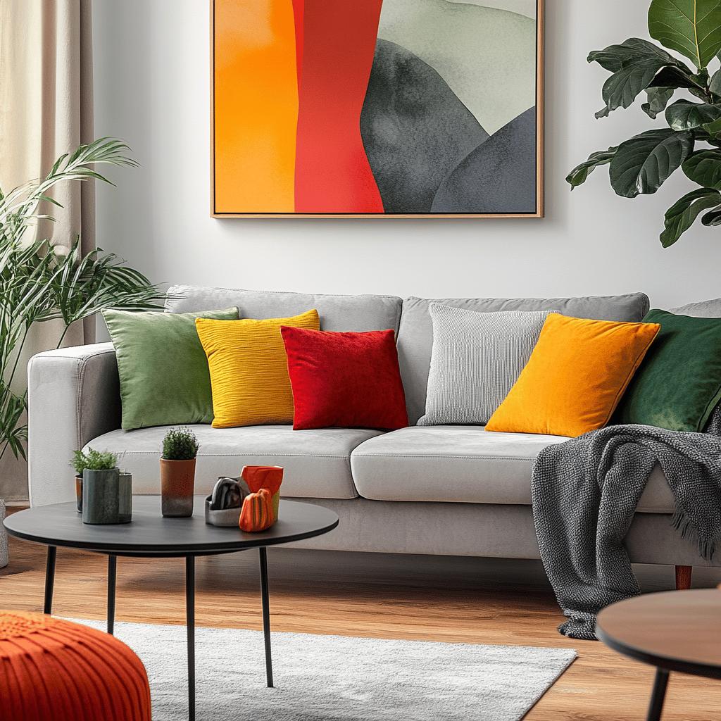 Dicas para Integrar o Sofá Cinza na Decoração da Sua Casa 2 Como Usar o Sofá Cinza na Decoração de Interiores