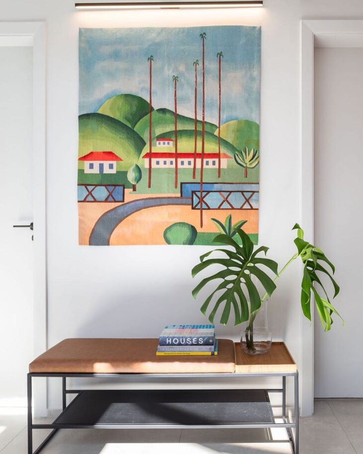 Tapeçaria com estilo boho