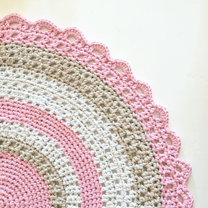Inspirações de Crochê para Transformar Seu Banheiro com Tapetes Elegantes 1 Foto de tapete de croche para banheiro 5 - 5 Foto: Reprodução / Annette Crochet Designer/Maker