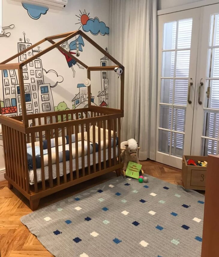 Decoração de Quartos com Tapetes de Crochê: Dicas para um Ambiente Aconchegante 1 Foto de tapete de crochê para quarto 6 - 6