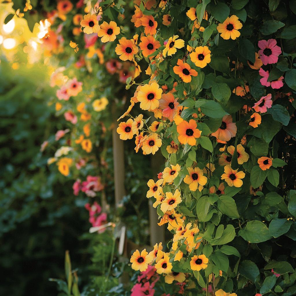 Cuidados Essenciais para Cultivar a Thunbergia Alata com Sucesso 2 Cuidando da Thunbergia Alata: Dicas e Cuidados Para Sua Flora