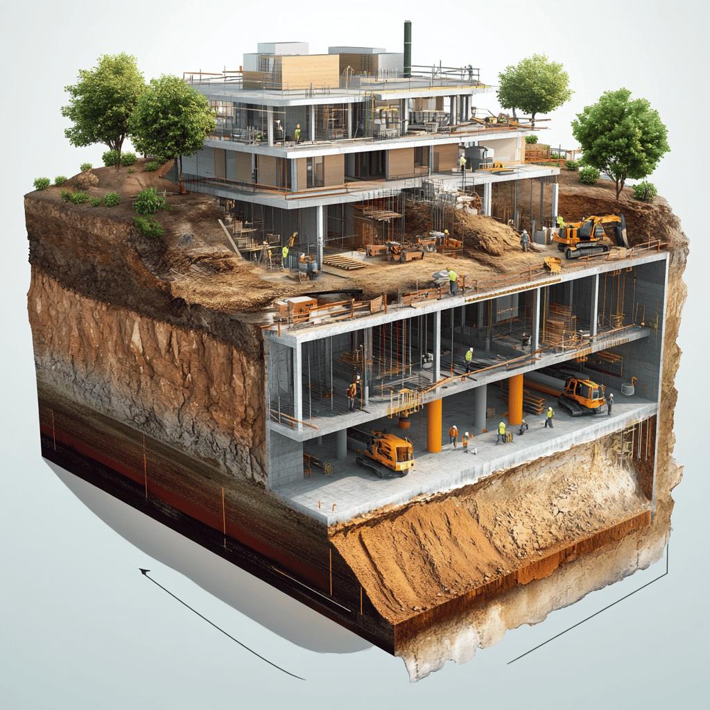 Entendendo os Tipos de Fundações: Superficiais e Profundas para Construção Civil 2 Entendendo os Tipos de Fundações: Superficiais e Profundas para Construção Civil