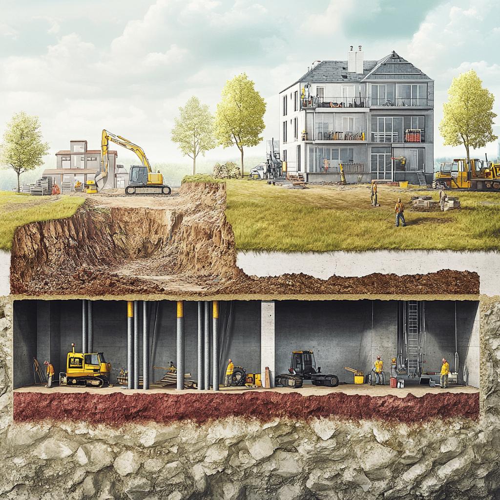 Entendendo os Tipos de Fundações: Superficiais e Profundas para Construção Civil 3 Entendendo os Tipos de Fundações: Superficiais e Profundas para Construção Civil