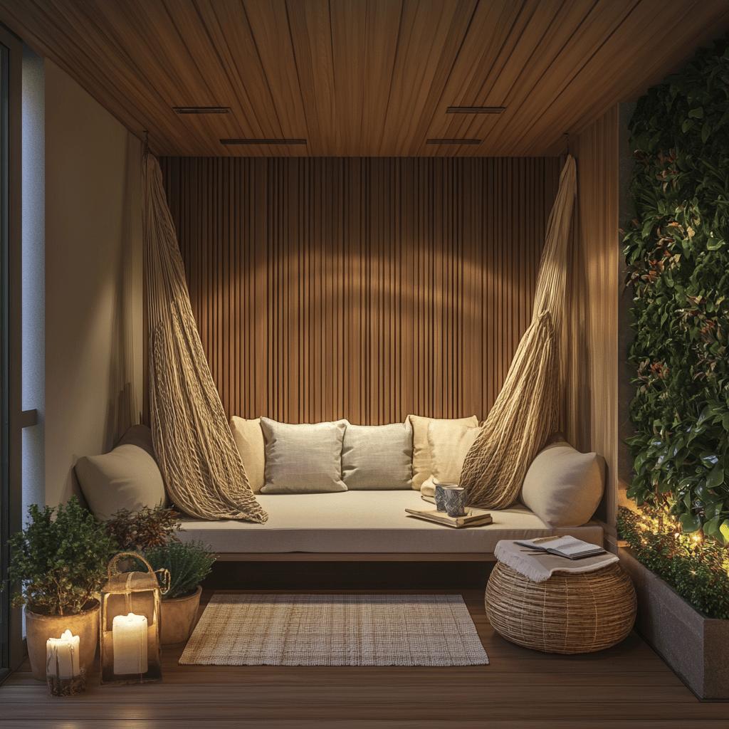 Ideias para Varanda Aconchegante: Leitura, Meditação e Relaxamento Sem Ser Gourmet 2 Ideias para Varanda Aconchegante: Leitura, Meditação e Relaxamento Sem Ser Gourmet