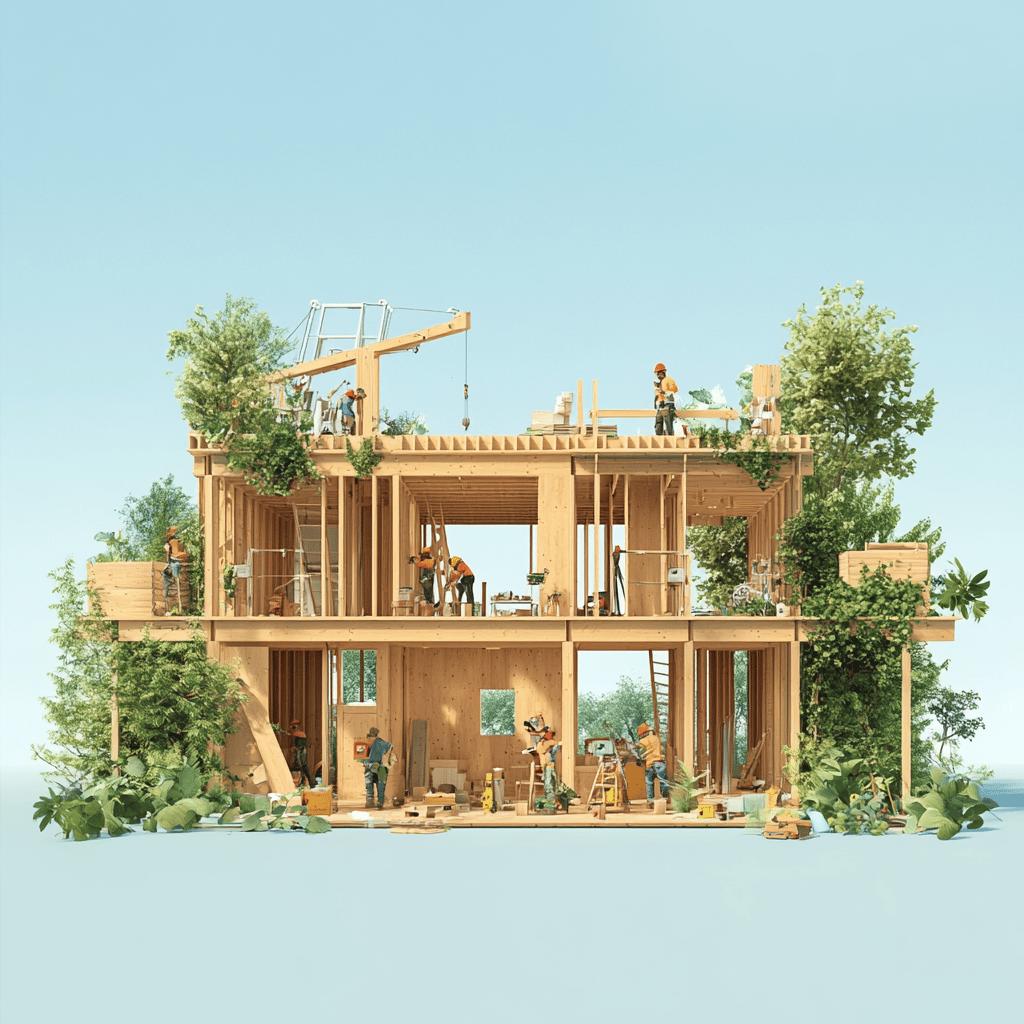 Vantagens do Sistema Wood Frame na Construção Civil: Uma Abordagem Ecológica e Eficiente 1 Vantagens do Sistema Wood Frame na Construção Civil: Uma Abordagem Ecológica e Eficiente