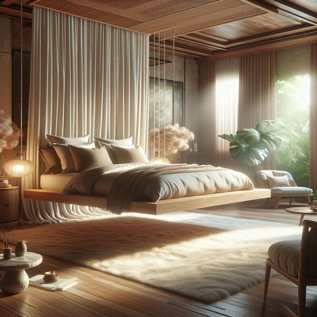 As 7 Melhores Inspirações de Cama Flutuante 2 https://www.tuacasa.com.br/cama-flutuante/
