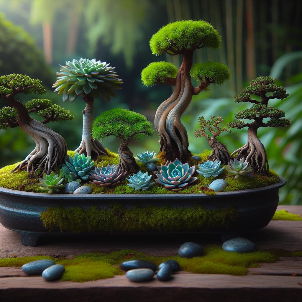 7 Suculentas que se Transformam em Belos Bonsais 1 https://maniadeplantas.com.br/suculentas/conheca-5-suculentas-que-viram-bonsai/